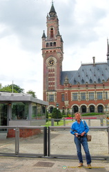 Security gate of Peace Palace